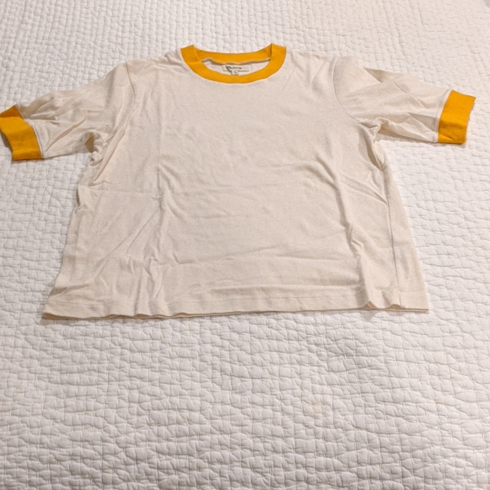 Madewell vintage style baseball t-shirt